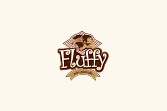 design famous genuine a chocolate cafe logo
