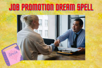 cast a job promotion dream spell