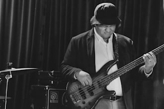 record bass for your song