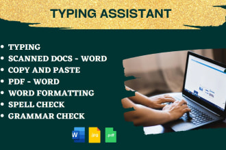 do fast, accurate typing and retyping of your documents