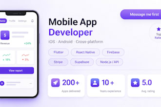 be your ai mobile app developer and app designer