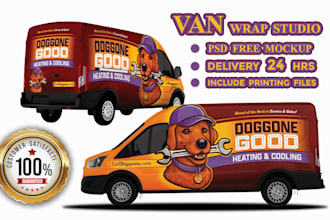 do van wrap, car wrap, truck wrap sport car wrap design