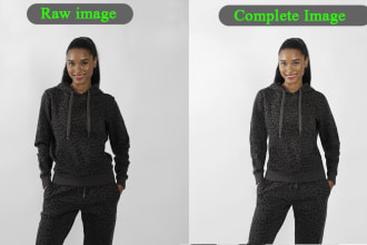 retouch fashion model apparel refine editing wrinkle removal in photoshop