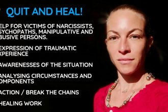 help you with traumatic experiences with narcissists and psychopaths