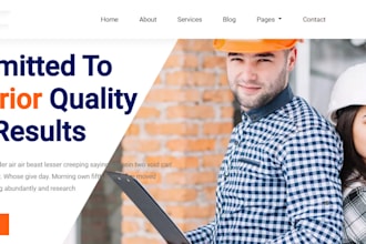 design construction, home maintenance and roofing website