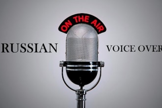 do a voice over in russian