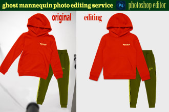 flat lay clothing fashion photography image edit and best ghost mannequin effect