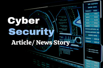 write an SEO cyber security article or news story