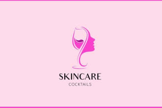 design wonderful fashion, beauty and cosmetic logo