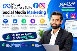 manage meta business suite, facebook, and instagram ads