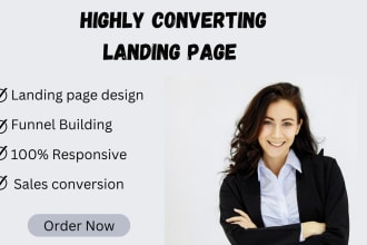 do sleek landing page on instapage, convertkit, getresponse, kajabi landing page