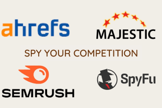 provide semrush , ahrefs, majestic and spyfu reports of your competitor