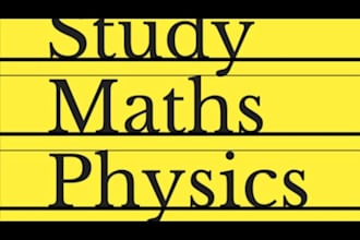 be your physics and maths tutor