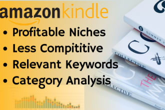 research a profitable niche for your next amazon kindle book