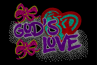 do gorgeous rhinestone design for you