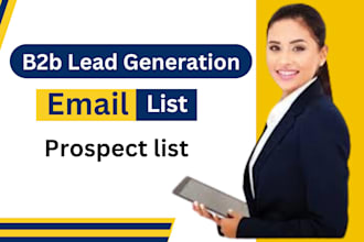 generate 2b2 leads and find valid email to build prospect list