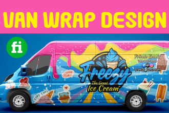 do professional vehicle wrap, car wrap, van wrap, and lorry wrap design