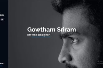 create portfolio website for your personal brand