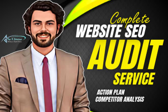 provide complete website on page off page and technical seo audit service