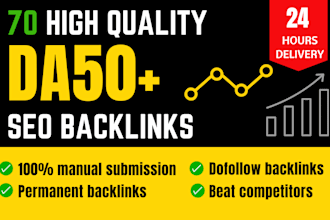 do high quality dofollow SEO backlinks high da sites