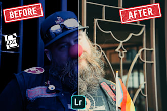 color grade, edit your raw photos cinematically