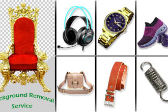 do cut out image, background removal and clipping path very fast