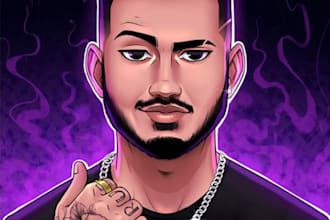 draw an amazing realistic profile picture for your channel