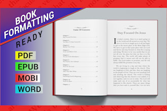 do format your book and ebook formatting