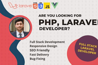 be your php laravel developer