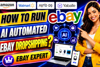 do white label ebay dropshipping automation, ebay seo listing, and management