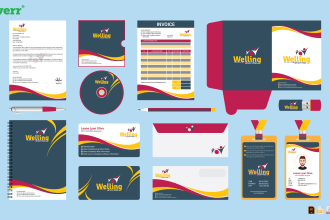design a business card, letterhead, stationery all items and branding stationary