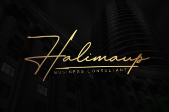 design photography watermark or signature logo