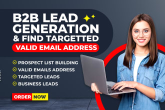 do b2b lead generation and find targeted email address