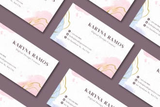 make business card design with qr code