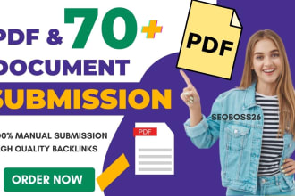 do manually submit your article into pdf to top 70 plus pdf submission sites