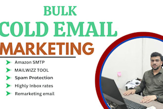 send bulk cold email with highly inbox rates