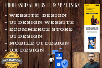 create wireframe, mockup, and prototype for website and mobile app using figma