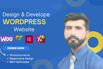 build wordpress website and redesign wordpress design, revamp wordpress