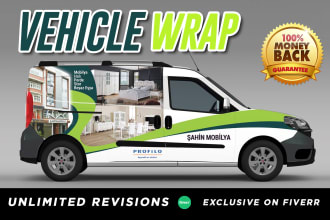 do professional vehicle wrap design , van wraps, car wraps,