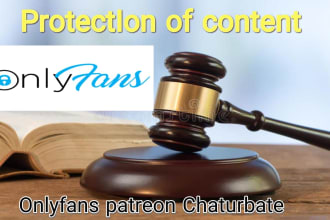 takedown infringing leaked content from onlyfans under dmca