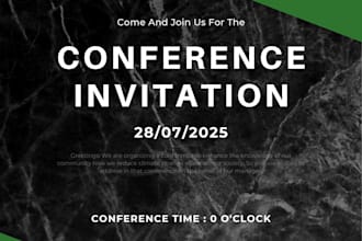 create invitation letters for you