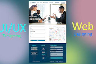 design awesome web page for your website