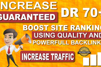 increase domain authority ahrefs DR with quality backlinks