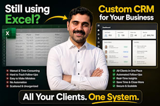 build a custom CRM software to automate your business process