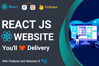 develop react app, with firebase and material UI, fix issues