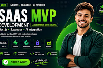 build saas mvp with nextjs supabase and ai integration