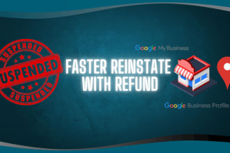 reinstate suspended google my business profile or gmb faster