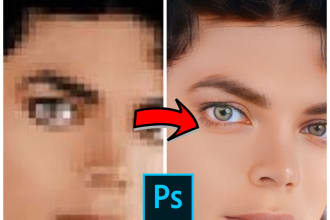 enhance, improve and upscale low quality images and photos