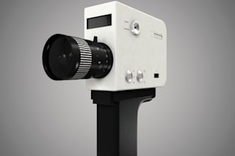 do hard surface modeling and rendering for 30 dollars