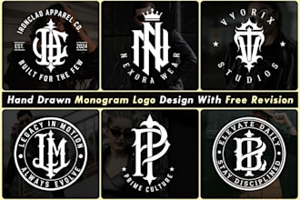 design custom monogram logo